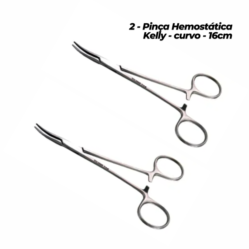 Kit Cirúrgico c/ 16 itens - Dr. Pedro Calazans