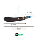 Rinete Jk Corte Único Direito (faca De Casqueamento)