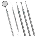 Kit extrator de tártaro conjunto c/ 5 pçs