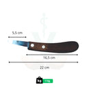 Rinete Jk Corte Único Esquerdo (faca De Casqueamento)