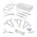 Kit cirúrgico completo p/ castração c/ 19 itens